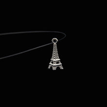 Carica l&#39;immagine nel visualizzatore di Gallery, Female Transparent Fishing Line Necklace Silver Color Invisible Chain Women Rhinestone Choker Necklace Collier Femme