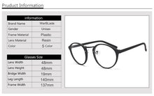 Carica l&#39;immagine nel visualizzatore di Gallery, Optical Glasses Frame Glasses With Clear Glass Men Women Brand Round Clear Transparent Women&#39;s Glasses Frames