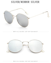 Load image into Gallery viewer, 2022 Retro Round Sunglasses Women Brand Designer Sun Glasses For Women Alloy Mirror Sunglasses female oculos de sol