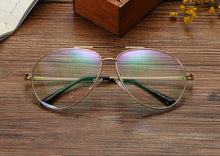 Carica l&#39;immagine nel visualizzatore di Gallery, Gmei Occhiali da sole retrò ottici Montature da vista per occhiali da vista Miopia Lega di metallo Donna Uomo Occhiali da vista Oculos De Grau Eyewear A27032 