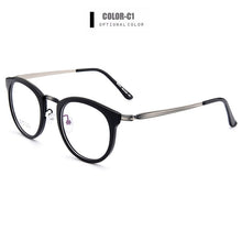 Carica l&#39;immagine nel visualizzatore di Gallery, Gmei Optical Retro Full Rim Round Women Optical Eyeglasses Frames Female Myopia Presbyopia Eyewears 5 Colors Optionals M007