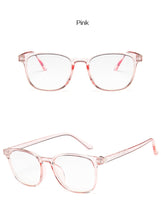 Load image into Gallery viewer, Square Eye Glasses Frames for Men Women Ladies Flat Mirror Clear Frame For Myopia Eyeglasses Retro PC Frame Fake Glasses