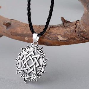 Viking Men Necklace Multiple Punk Gothic Style Norse Amulet Pendant Necklace Slavic Talisman Jewelry  for Boys