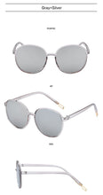 Load image into Gallery viewer, Retro Round Sunglasses Women Brand Design Transparent Female Sun Glasses Female Oculos De Sol Feminino Lunette Soleil