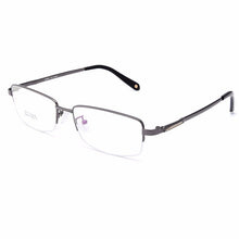 Carica l&#39;immagine nel visualizzatore di Gallery, Gmei Optical S8207 Alloy Metal Semi-Rimless Eyeglasses Frame for Men Prescription Optical Eyewear Glasses