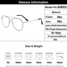 Carica l&#39;immagine nel visualizzatore di Gallery, Gmei Optical Designer Pilot Retro Full Rim Titanium Alloy Men Glasses Frame For Myopia Reading Prescription Eyeglasses M18024