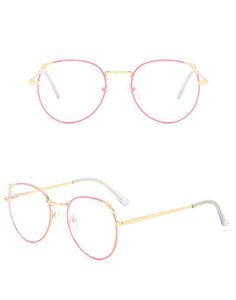Cat Eye Myopia Glasses With Degree Women Metal Frame PC Lens Nearsighted Glasses Female 0 -0.5 -1.0 -1.5 -2.0 -2.5 -3.0 To -6.0
