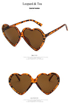 Load image into Gallery viewer, Love Heart Sunglasses Women 2022 Fashion cute sexy retro Cat Eye Vintage cheap Sun Glasses red purple tea UV400 Lens female