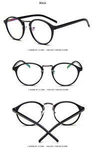 Transparent round glasses clear frame Women Spectacle myopia glasses  Men EyeGlasses Frame nerd optical frames clear