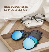 Load image into Gallery viewer, Bauhaus Brand Classic Clip On Sunglasses Men Women Magnet Eyewear Glasses Frames ultem Optical Glasses Frame