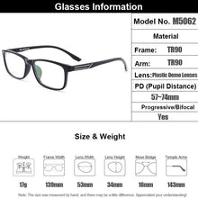 Load image into Gallery viewer, Gmei Optical Urltra-Light TR90 Full Rim Men&#39;s Optical Eyeglasses Frames Women&#39;s Plastic Myopia Spectacles 5 Colors M5062