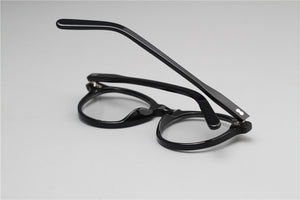 Smalj Round Handmade Acetate Frame Women eyeglasses Men Goggles Optical Spectacle Demi Myopia Optical Spectacle Myopia