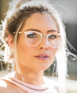 Spectacle Frame Women Eyeglasses Computer Prescription Myopia Optical For Female Eyewear Clear Lens Acetate Glasses Frame RS463