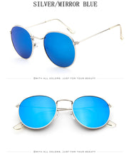 Load image into Gallery viewer, 2022 Retro Round Sunglasses Women Brand Designer Sun Glasses For Women Alloy Mirror Sunglasses female oculos de sol