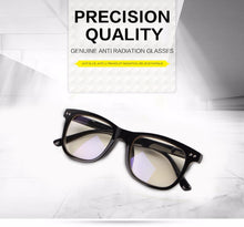 Load image into Gallery viewer, Fashion Anti Blue ray Radiation blue light blocking glasses unisex Square Anti eye fatigue Computer gaming goggles