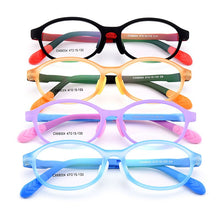 Load image into Gallery viewer, Gmei Optical Healthy Kids Eyewear Ultra-light Flexible TR90 Silica Gel Comfortable Safe Full Rim Kids Spectacles Frames CX68004