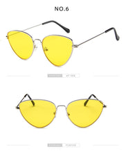 Carica l&#39;immagine nel visualizzatore di Gallery, Cat Eye glasses Frame Women Fashion Clear glasses Lens Myopia Optical Glasses Frame oculos feminino occhiali da vista donna
