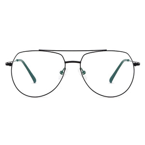 Gmei Optical Designer Pilot Retro Full Rim Titanium Alloy Men Glasses Frame For Myopia Reading Prescription Eyeglasses M18024