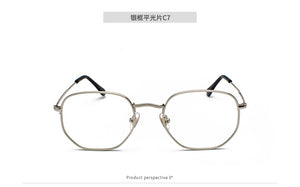 2022 Occhiali da sole esagonali da donna Designer di marca Occhiali da sole quadrati piccoli da uomo Montatura in metallo Occhiali da pesca di guida Zonnebril Mannen 
