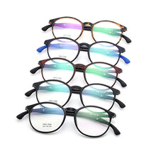 Carica l&#39;immagine nel visualizzatore di Gallery, Gmei Optical Urltra-Light TR90 Students&#39; Round Optical Eyeglasses Frames With Hangers Plastic Myopia Presbyopia Spectacles M6064