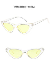 Load image into Gallery viewer, New Retro Fashion Sunglasses Women Brand Designer Vintage Cat Eye Black White Sun Glasses Female Lady UV400 Oculos