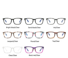 Load image into Gallery viewer, Sexy Purple Spectacle Frame Square Glasses Frame Clear Lens Myopia Nerd Black Sunglasses Fake Designer Eyeglasses Frames Women
