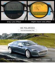 Carica l'immagine nel visualizzatore di Gallery, 2022 Women Polarized Round Sunglasses Retro Vintage UV400 Driving Steampunk Eyewear Male Small Sun Glasses Gafas Ciclismo