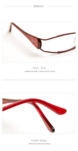 2022 Optical female eye glasses frame women full Metal eyeglasses frames Myopia Prescription Computer glasses Spectacles eyewear