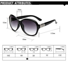 Load image into Gallery viewer, Brand Designer Sunglasses Women  Fashion Decorative Large Frame Sun Glasses Europe and  United States Retro Sunglasses