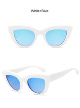 Load image into Gallery viewer, New Retro Fashion Sunglasses Women Brand Designer Vintage Cat Eye Black Sun Glasses Female Lady UV400 Oculos