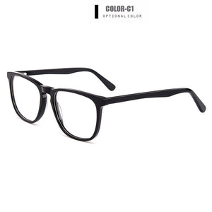 Gmei Optical Acetate Square Full Rim Women Optical Glasses Frames Men Myopia Presbyopia Spectacles With Spring Hinges YH6031