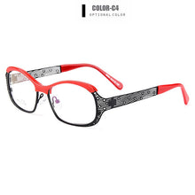 Load image into Gallery viewer, Gmei Optical Oval Ultralight TR90 &amp; Alloy Full Rim Women Optical Eyeglasses Frame For Women Myopia Presbyopia Spectacles M054