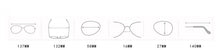 Load image into Gallery viewer, new fashion sunglasses Women  metal retro colorful transparent small colorful Cat Eye Sunglasses UV400