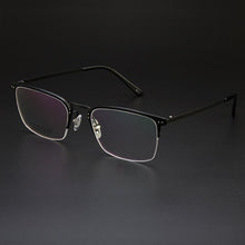 Load image into Gallery viewer, Gmei Optical Titanium Alloy Half-Rim Presciption Eyeglasses Frames For Men &amp; Women Myopia Eyewear Hyperopia Spectacles LF2023