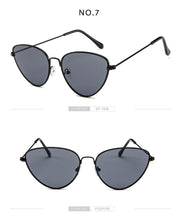 Carica l&#39;immagine nel visualizzatore di Gallery, Cat Eye glasses Frame Women Fashion Clear glasses Lens Myopia Optical Glasses Frame oculos feminino occhiali da vista donna