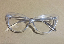 Load image into Gallery viewer, Vintage Ladies Eyeglasses Cat Eye Clear Glasses Frame Luxury Brand Design Glasses Women Eyewear Frames Optical Spectacle
