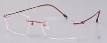 Load image into Gallery viewer, Super light optical Glasses male Thin wire glasses for reading myopia eye black rimless Women Men Eyeglasses montures de lunette