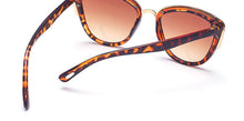 Carica l'immagine nel visualizzatore di Gallery, Fashion Women Cateye Sunglasses Fashion Trend Vintage Elegant Oval Lady Sun Glasses Female oculo de sol Shades Summer style