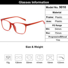 Carica l&#39;immagine nel visualizzatore di Gallery, Simple Design Ultra-Light  Semi-Transparent Optical Frame Stylish Spectacles For Women&#39;s Prescription Eyeglasses