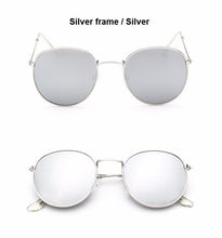 Load image into Gallery viewer, 2022 Retro Round Sunglasses Women Brand Designer Sun Glasses For Women Alloy Mirror Sunglasses Ray Female Oculos De Sol