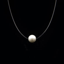 Carica l&#39;immagine nel visualizzatore di Gallery, Female Transparent Fishing Line Necklace Silver Color Invisible Chain Women Rhinestone Choker Necklace Collier Femme