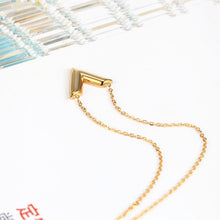 Load image into Gallery viewer, Classic Design Famous Brand V Letter Pendant Necklace For Woman Titanium Steel Woman Necklace Luxury Jewelry Female Top Quality