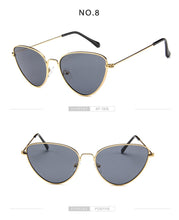 Carica l&#39;immagine nel visualizzatore di Gallery, Cat Eye glasses Frame Women Fashion Clear glasses Lens Myopia Optical Glasses Frame oculos feminino occhiali da vista donna