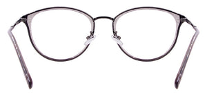 Women Metal Plastic Fashion Eyeglasses Round Vintage Glasses Frame For Prescription Lenses Myopia Reading Progressive