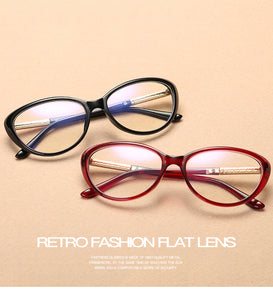 Retro Cat Eye Glasses Sexy Optical Glasses Women Prescription Glasses Men Cheap Eyeglasses Frame Oculos Computer Glasses