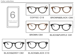 Vintage Clear Glasses Cat Eye Wooden Glasses Frame Men Women Transparent Lens Glasses Wood Optical Eyewear frames
