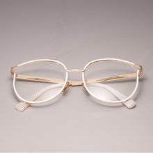Load image into Gallery viewer, Ladies Cat Eye Glasses Frames For Women Metal frame Optical Fashion Eyewear Computer EyeGlasses