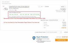 Load image into Gallery viewer, Anti-Blue Ray Lens 1.61 High Index Myopia Presbyopia Prescription Optical Lenses For Eyes Protection Reading Eyewear