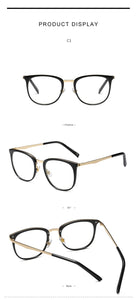 Spectacle Frame Women Eyeglasses Computer Prescription Myopia Optical For Female Eyewear Clear Lens Acetate Glasses Frame RS463