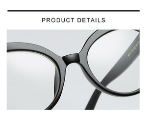 Woman Optical Eyeglasses Metal Legs and Acetate Rim Spectacles for Women Prescription Eyewear Glasses Frame Cat-Eye Style